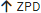 arrow pointing up with ZPD