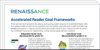 Accelerated Reader Goal Frameworks