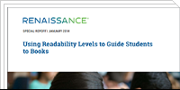 Using Readability Levels to Guide Students to Books