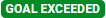 Goal Exceeded
