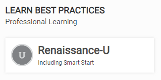 the Learn Best Practices area
