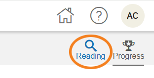 the Reading icon