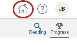 the Home icon